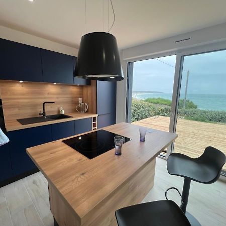 Le Bruit Des Vagues Villa Les Pieux Exterior foto
